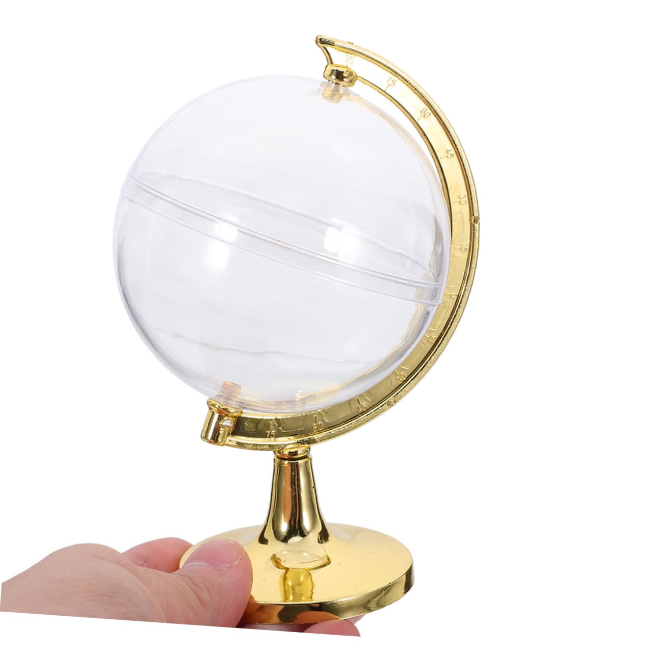 20pezzi Scatole Trasparenti Riempibili Forma Di Globo Scatole Per Dolci e Regali Per Matrimoni e Feste Di Compleanno Contenitori Per Bomboniere e Decorazioni Per Shower