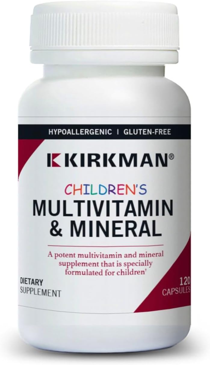 Children's Multi Vitamin Mineral Hypoallergenic Vegetarian Capsules - 120