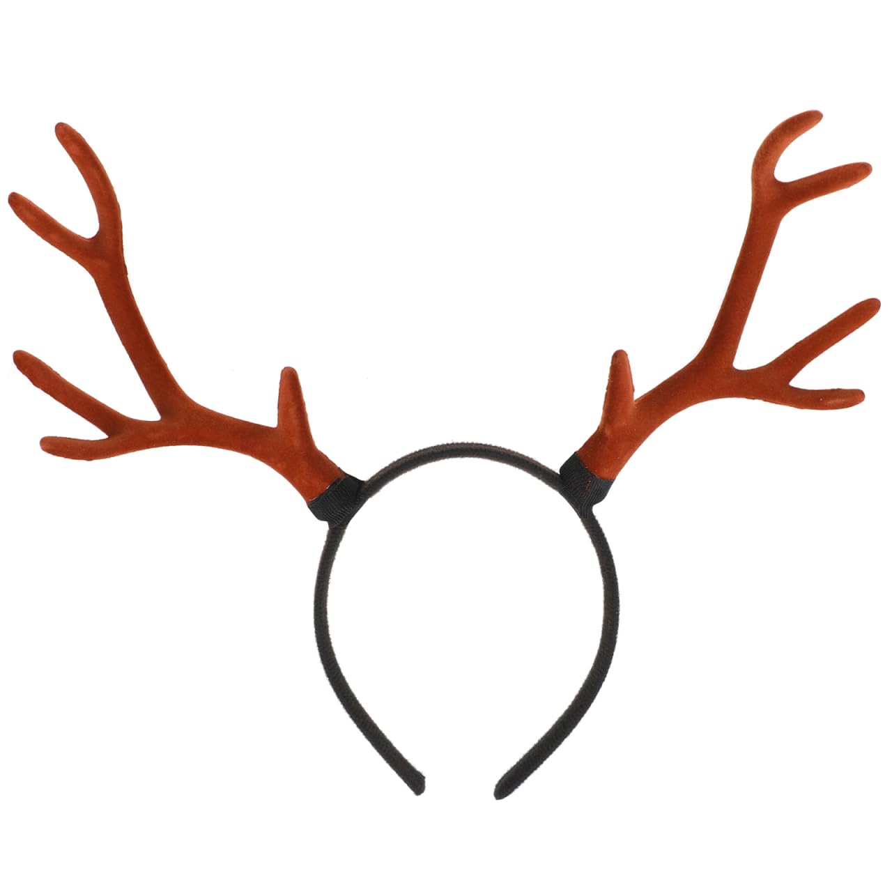 Christmas Deer Antlers Headband Xmas Reindeer Antlers Horn Headband for Women Girls Men Cosplay Party Holiday Costume Events Dress up