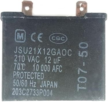 WR55X24064 Refrigerator Run Capacitor Compatible with GE
