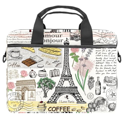 Bandolera para portátil de 13 pulgadas ideal para viajes urbanos con diseño retro
