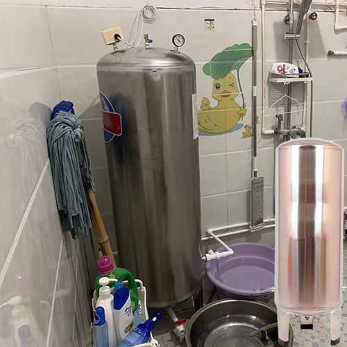 Edelstahl Wasserspeicher Tank für Zuhause und Notfall Vorgeladenes System mit Pumpe für Trinkwasser