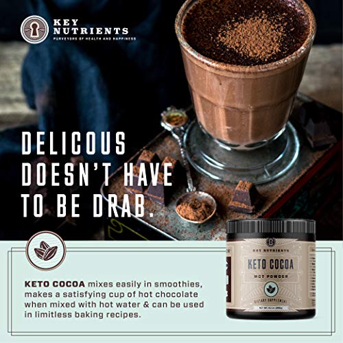 Key-Nutrients-Keto-Cocoa-Powder-20-Servings-Low-Carb-Hot-Chocolate-Mix-with-MCT-Oil-Keto-Diet-Supplement-Gluten-Free-Non-GMO-Hot-Cocoa-Powder-Peptides-Protein-Powder-Keto-Drink-Mix