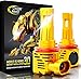 Cougar Motor Wireless H11 H8 H9 LED Headlight Bulb, 10000Lm 6500K Slim All-in-One Conversion Kit - Cool White