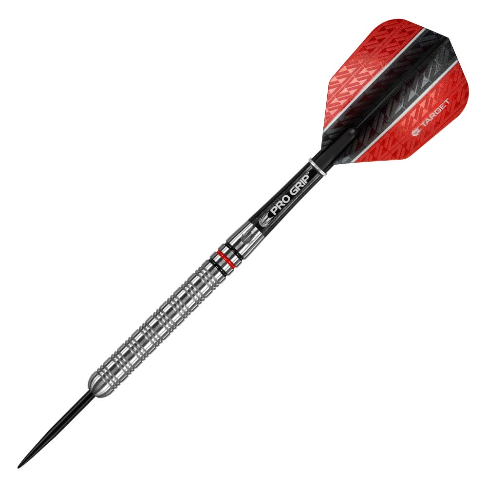 Target Freccette Vapor 8 Titanio nitruro 80% tungsteno Punta in Acciaio Set Freccette