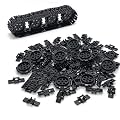 Blocks Technic Parts Tank Track Wheels Treads Chain Links Motorcycle Car Accessories Toys for Kids Technic Bulk Building Bricks Compatible with Major Brands (Tank Track 108PCS)
