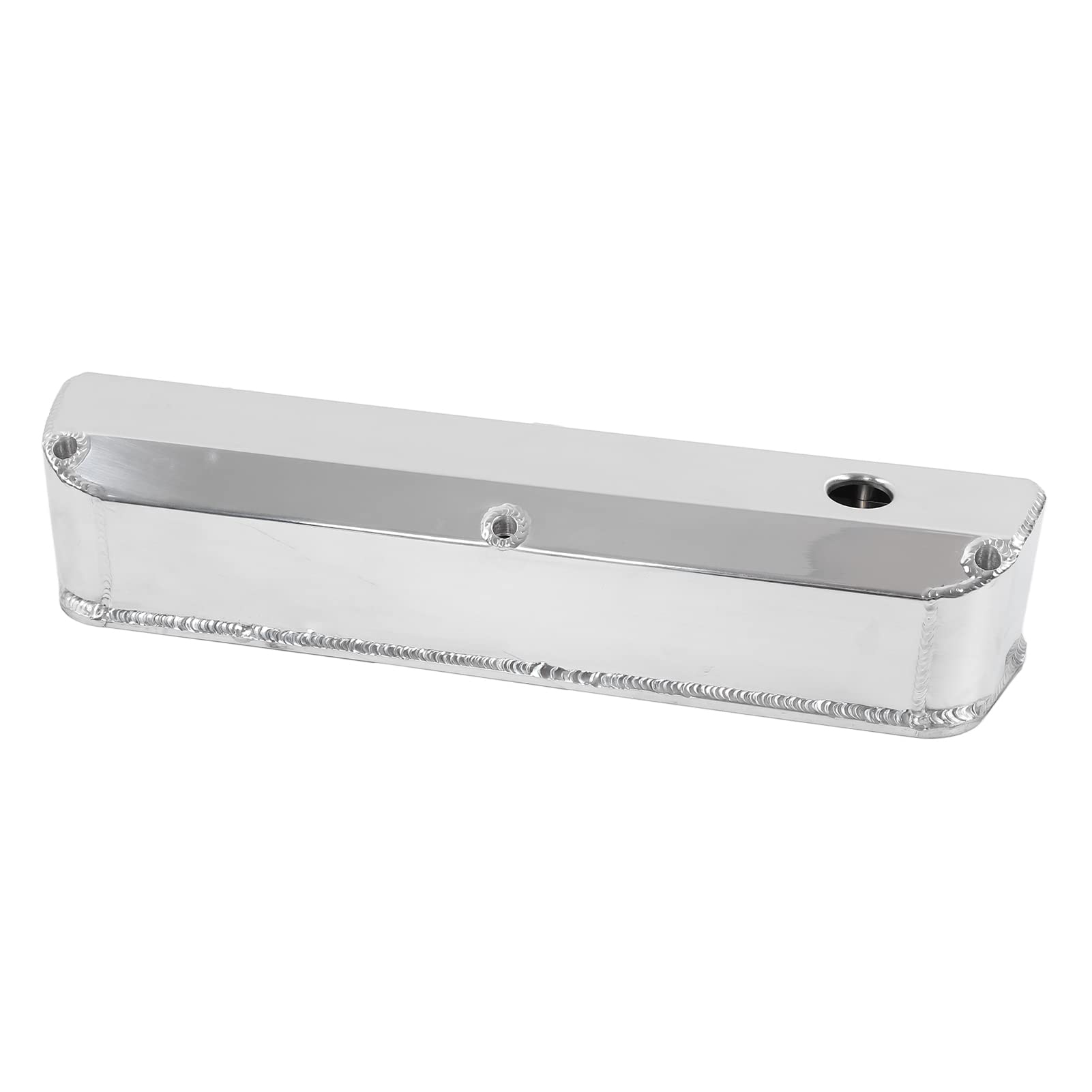 Bediffer Aluminiowe Pokrywy Zaworów Nierdzewne Pokrywy Zaworów Silnika dla Small Block SBF 289 302 351W 2 szt. Zamiennik Akcesoriów Samochodowych