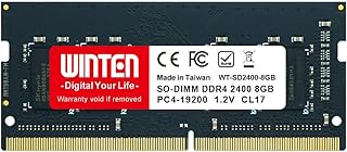 WINTEN ノートPC用 メモリ 8GB PC4-19200(DDR4 2400)【製品5年保証】DDR4 SDRAM SO-DIMM 内蔵メモリー 増設メモリー WT-SD2400-8GB 5606