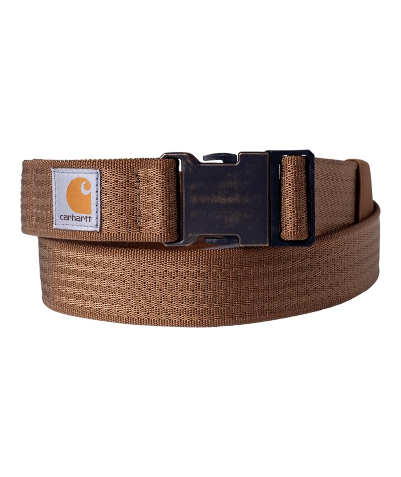 Image of Carhartt Men's Durable Nylon Webbing Belts, W /a Slim Profile Design