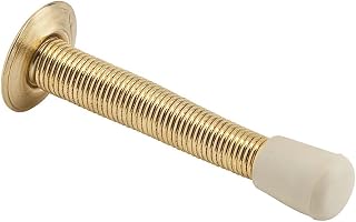 Ives by Schlage 060F3 Flexible Door Stop, Bright Brass