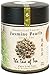The Tao of Tea, Handrolled Jasmine Pearls Green Tea, Loose Leaf,  3 Ounce Tin