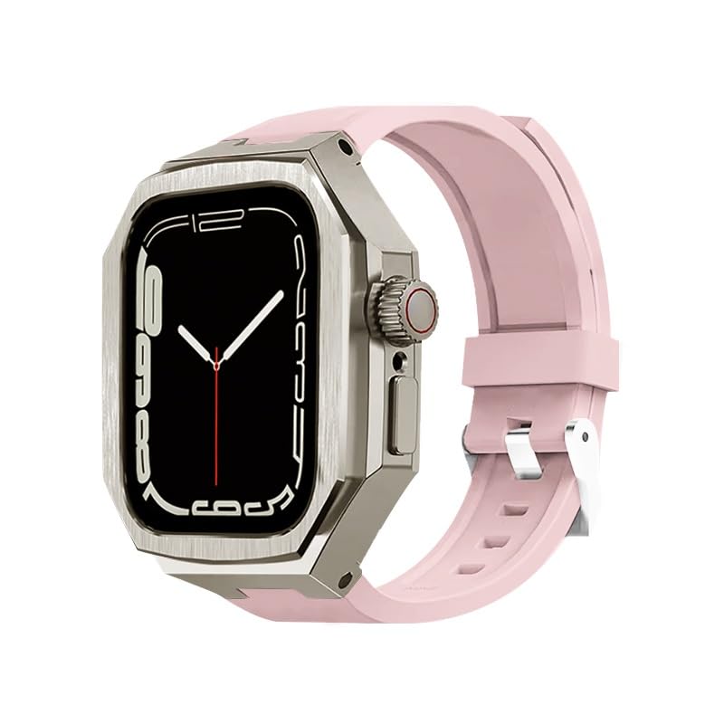 Kit modification Apple Watch S10 en acier inoxydable et alliage haut de gamme