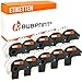 Produktbild Bubprint 10 Etiketten kompatibel für Brother DK-22210 DK 22210 für P-Touch QL1050 QL1060N QL500BW QL550 QL560 QL570 QL580N QL700 QL710W QL720NW QL810W