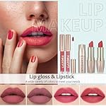 Makeup Kit for Teens for Women Full Kit Includes 20 Colors Eyeshadow Palette Foundation & Face Primer Makeup Sponge Eyebrow Soap Winged Eyeliner Stamp Gift Set - Image 5