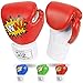 Boxhandschuhe Kinder, Box Handschuhe für Kinder von 3-10 Jahre, 4OZ Boxhandschuhe Kind Jungen Mädchen, Boxing Gloves Kids, Kinder Boxhandschuhe für Muay Thai, MMA Kickboxen Sandsack Boxsack Kampfsport