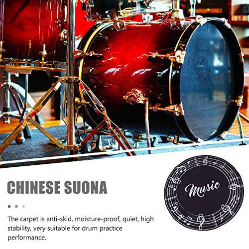 Exceart Drum Rug Mat Floor Drum Noise Reducer Carpet Playing Drum Vibration Insulation Floor Mat Rug For Home Shop #TOP3