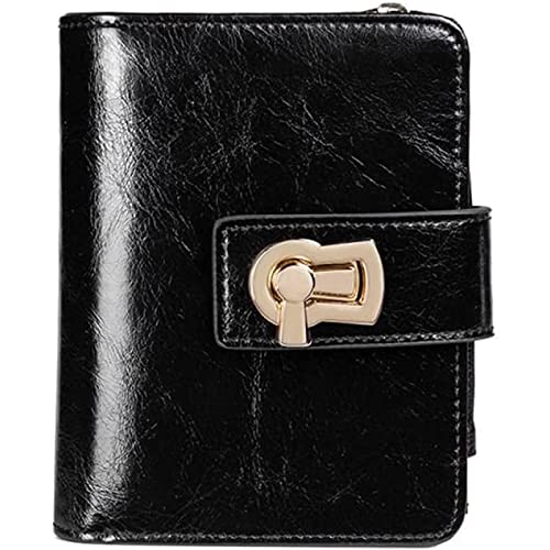 Spacious & Functional Retro Durable Ladies Wallet Trendy Simple and Stylish Billfold Classic Ladies Compact Purses Organized and Easy to Access Clutch Purse