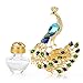 Peacock Car Accessories Car Aromatherapy Essential Oil Diffuser Diamond Locket with Vent Clip and Best Home Decoration Car Decoration Without Oil, AMind