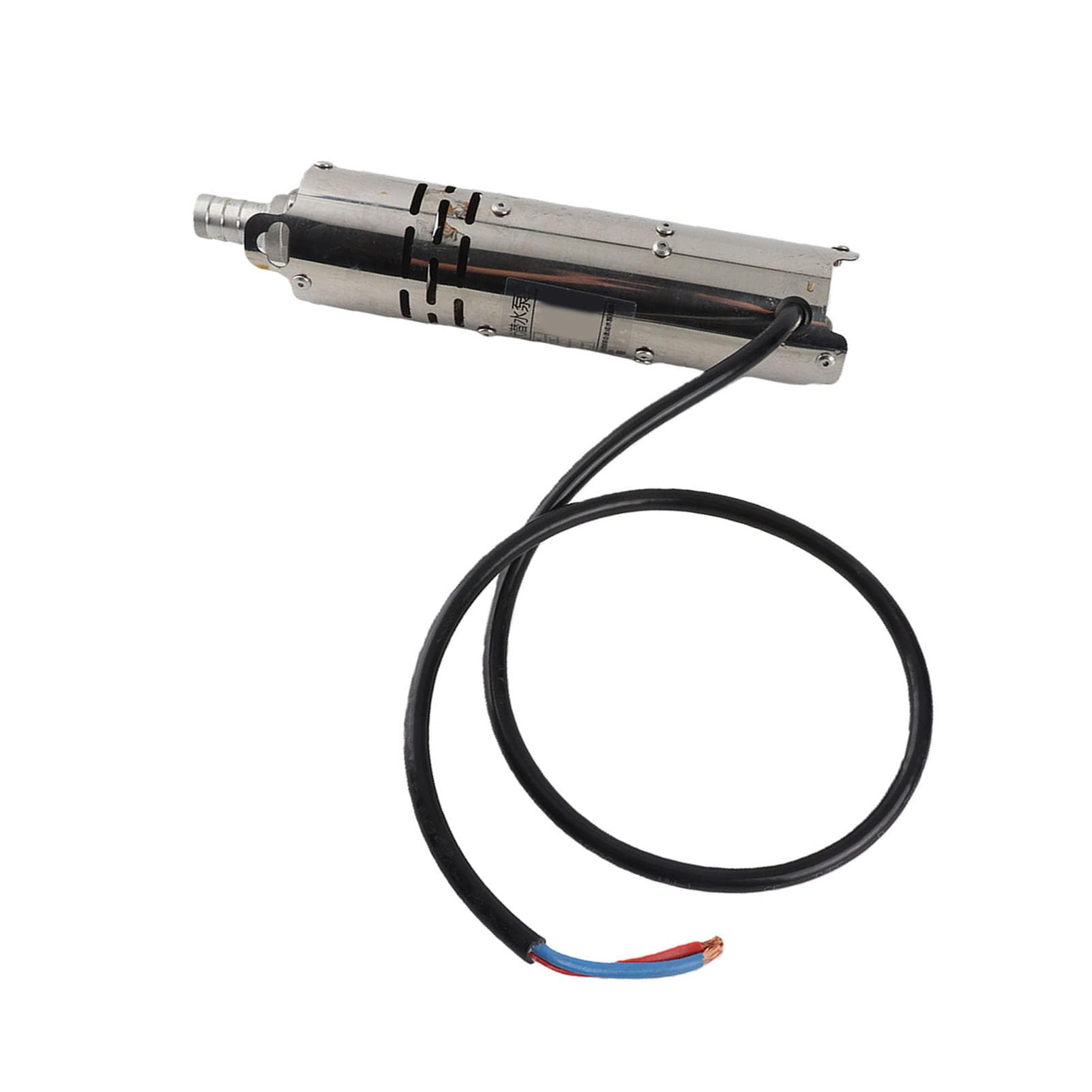 Cocoarm Bomba Sumergible Bomba de Agua sin Escobillas CC de Acero Inoxidable 12 V 240 W MPPT Incorporado Amplio Voltaje 10 V a 22 H Elevación de 20 M para Estanque de Pozo de Riego Solar (S122T-30)