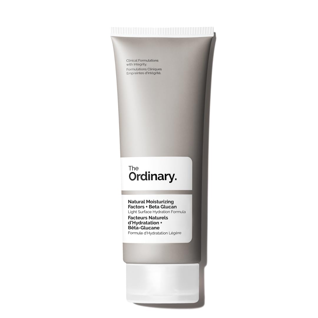 The Ordinary Natural Moisturizing Factors + Beta Glucan, Leichte Gel-Feuchtigkeitscreme für ganztägige Hydratation, 100ml