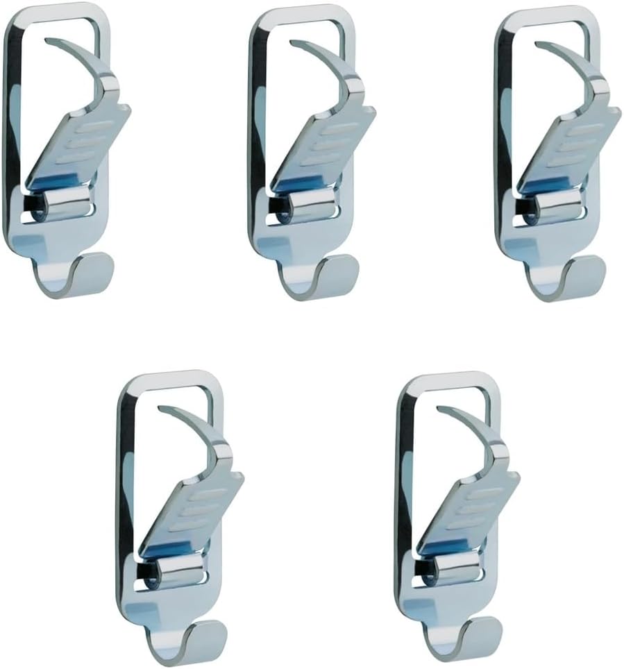 Rocky Mountain Goods All-in-One Picture Hangers – 5 Pack, Zinc Plated, No Tools Required, Easy Installation for Art, Photos, and Wall Décor – Holds Up to 7.5 lbs