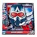 MARVEL Captain America Official Dress Up Trunk Set - Seven-Piece Set with Costume Top, Mask, Wings, Gloves, and Shield - Size S (4-7)