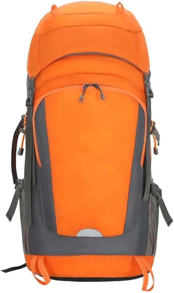 65L Outdoor Mountaineering Travel Backpack Waterproof Nylon Sport Night Reflective Camping Hiking Bag