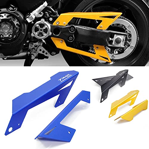 pour TMAX 530 2012-2016 T MAX t-max 530 Accessoires de moto Guide-chaîne Poulie de chaîne Stabilisateur de chaîne Couvercle de chaîne （Bleu）