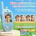 Upgraded Video Walkie Talkies for Kids, 2 Pack Rechargeable Voice/Video Call Kids Walkies Talkies, Toddler Toys for Indoor, Outside, Camping, Hiking, Gift for Boys and Girls Ages 3-12 (Pink/Blue)
