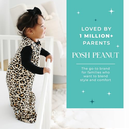 Image of Posh Peanut Baby Sleep Sacks - Sleeveless Swaddle Sacks & Sleeping Bags - Extra Long 2 Way Zipper - 1 TOG
