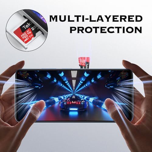 Image of 256GB Micro SD Memory Cards, SD Card,UHD Video for GoPro,Action Camera,4K Camera Pro,Smartphone,MicroSDXC Memory Card UHS-I U3 A1 V30