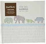 C.R. Gibson Animal Themed Slim Photo Journal Album for Babies and Newborns by DwellStudio, 9' W x 8.875' H, 80 Pages