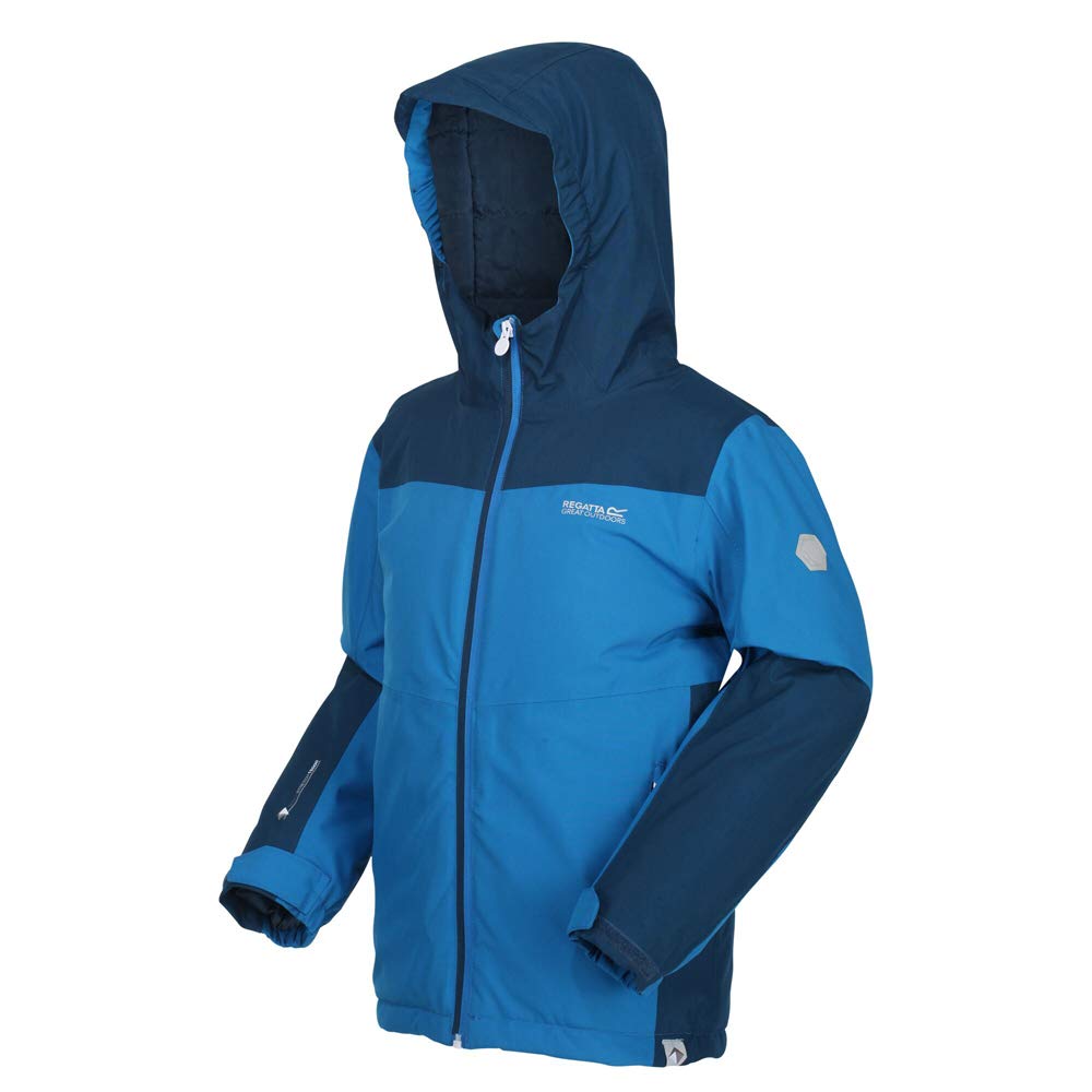 Regatta Junior Highton Padded Jacket Giacca con Cappuccio Impermeabili insulate Unisex-Bambini e Ragazzi