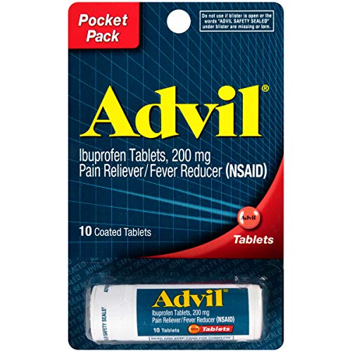 Advil Sinus Congestion and Pain, Sinus Relief Medicine, Pain Reliever and Fever Reducer with Ibuprofen and Phenylephrine HCl - 10 Coated Tablets - image 1