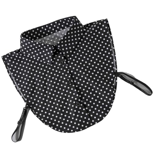 Detachable Half Shirt Collar Comfortable Adjustable Collar Removable Collar for Blouses Dresses and Sweaters4