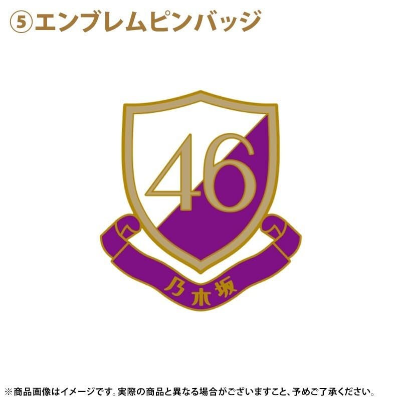 Amazon.co.jp: 乃木坂46 2024年 福袋 エンブレムピンバッジ ロゴ