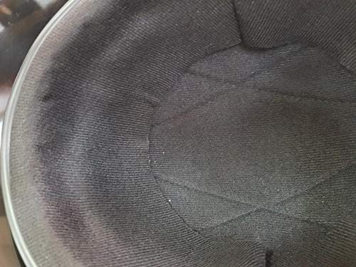 Casco a scodella df110 nero lucido taglia l