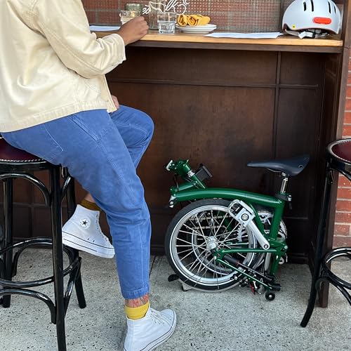 Brompton Folding Commuter Bike C Line 6-Speed | Compact,