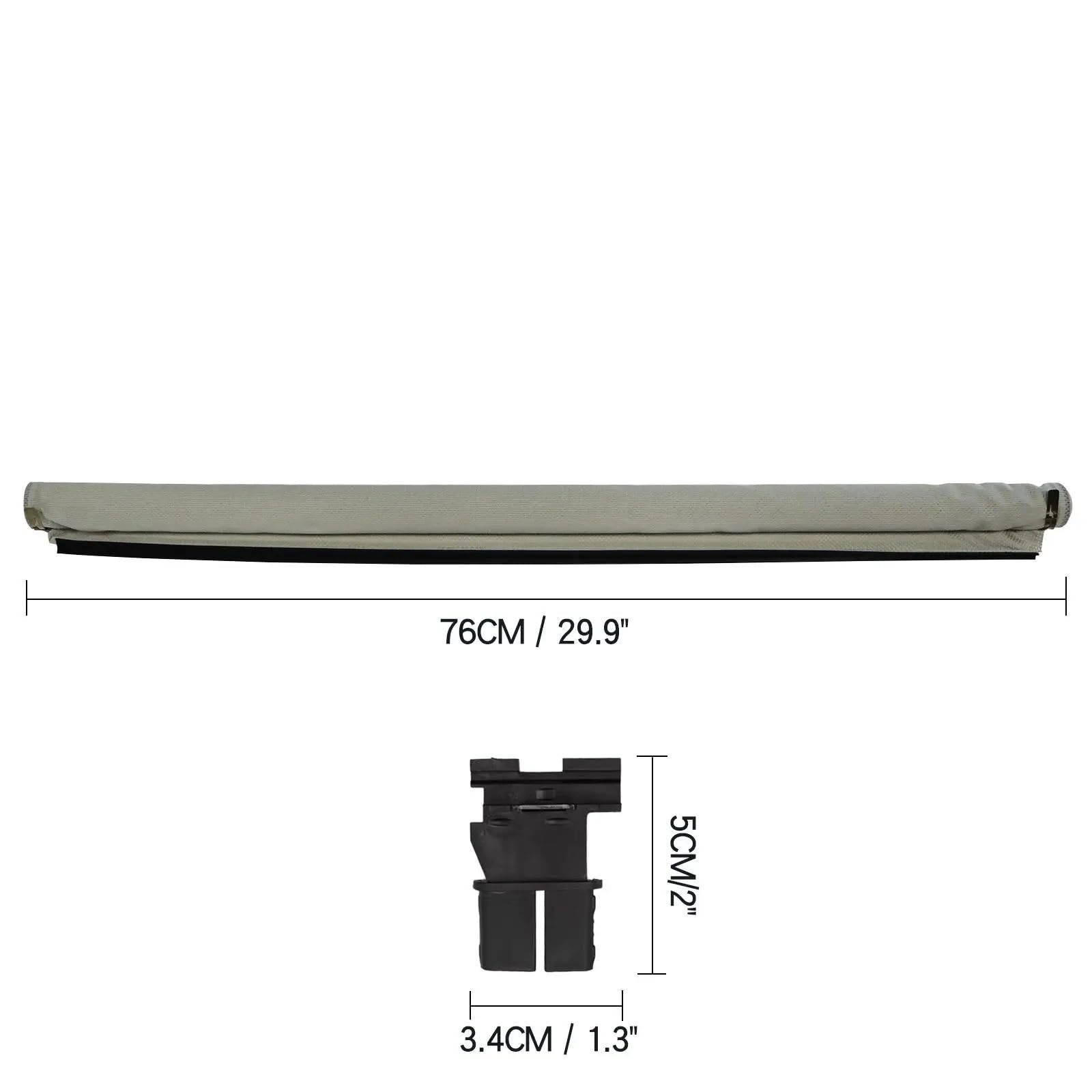 zasłony zaciemniające Pasuje do VW Tiguan Sharan Santana Golf Pasuje do AUDI Q5 Seat 1K9877307B Zasłona Skylight Shutter Szyberdach Osłona przeciwsłoneczna