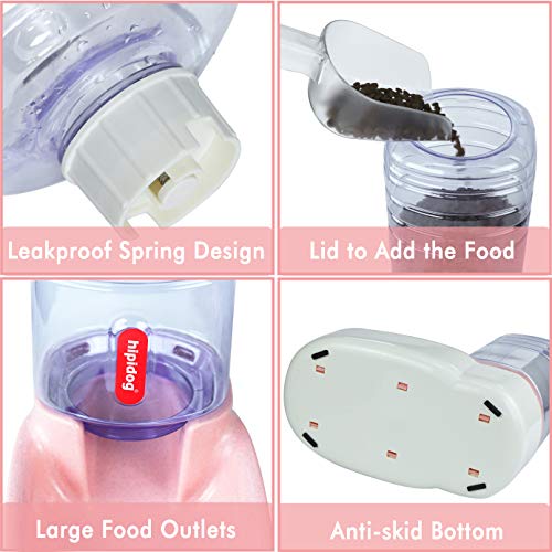 Automatic Pet Feeder Small&Medium Pets Automatic Food Feeder and Waterer Set 3.8L, Travel Supply Feeder and Water… - Image 5