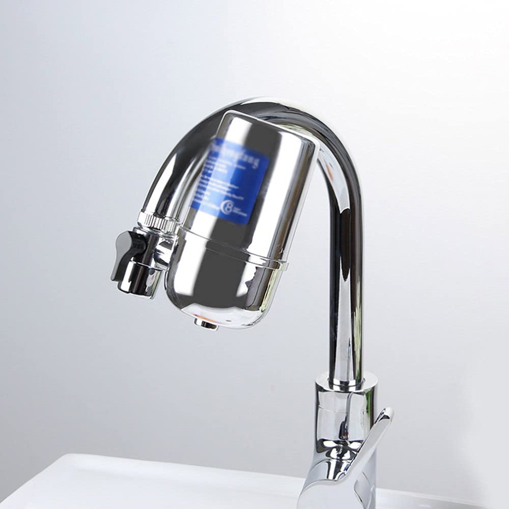 Household 6L Home Kitchen Tap Water Filter Purifier Faucet Ceramic Prefiltration Accessories