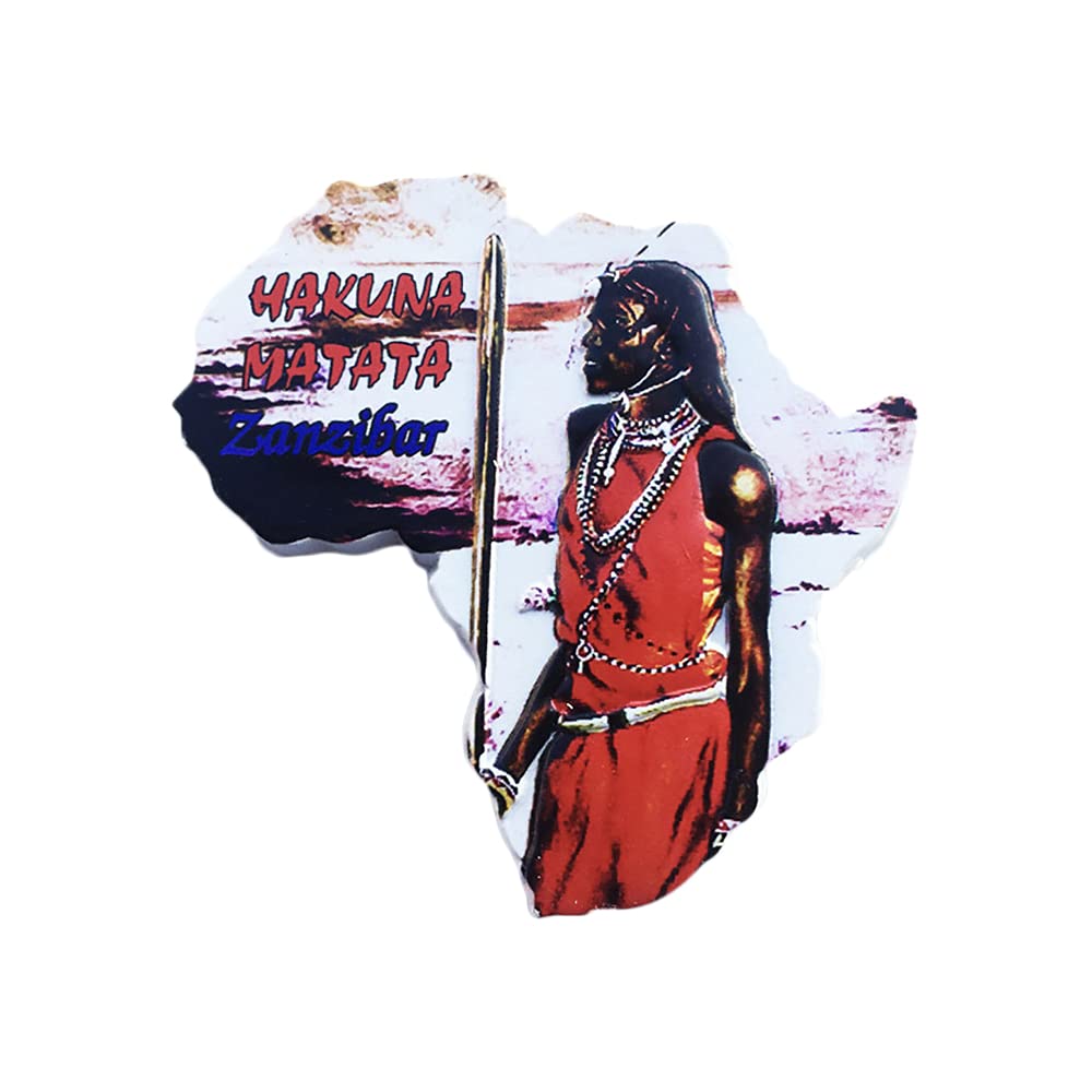 Calamita Da Frigorifero Zanzibar 3D - Souvenir Viaggio, Decorazione Casa - Foto 5