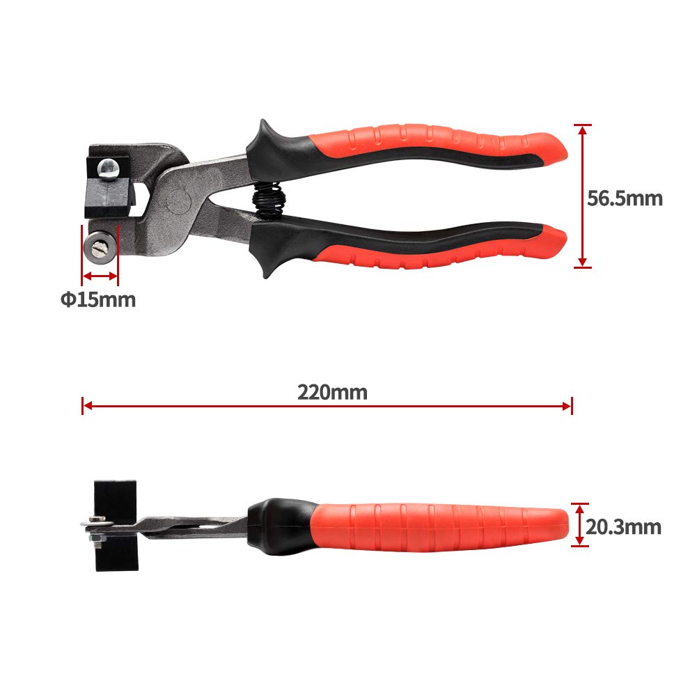 Buy SPEEDWOX Mosaic Nippers 8" Tile Nippers with Strong Plastic Breaker