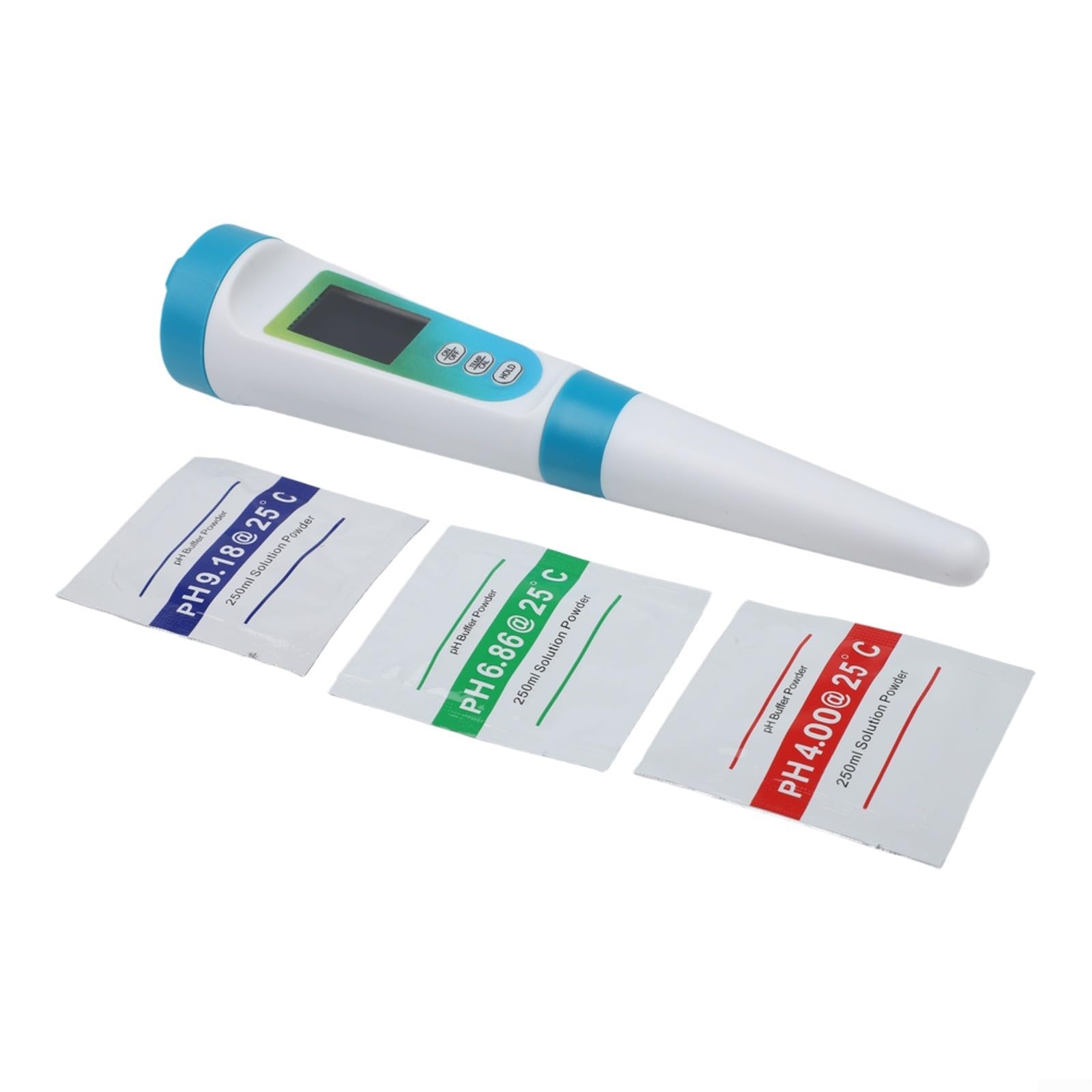 Medidor de pH con pantalla LCD y ATC | ABS, resolución 0.01 para seguridad alimentaria, monitoreo de calidad del agua, elaboración de cerveza