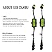 AnyCar 9005/9006/9012 LED Bulb Decoder Canbus Resistor Anti-flicker Harness,Dashboard Warning Error Free EMC Canceller Decoder