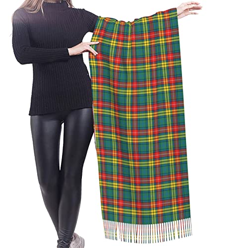 Winter Warm Wrap Shawl Carnegie Ancient Tartan Print Scarves Blanket Scarf For Women Men2