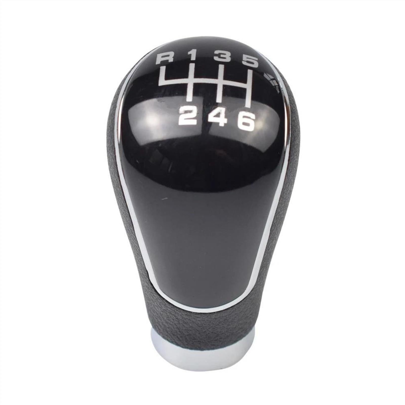 LTQSIV for Mazda 2/3/323/6/3 BK Car 5/6 Speed Manual Transmission Gear Shift Handle ABS Shift Lever Gear Shift Knob(6 Speed Black)