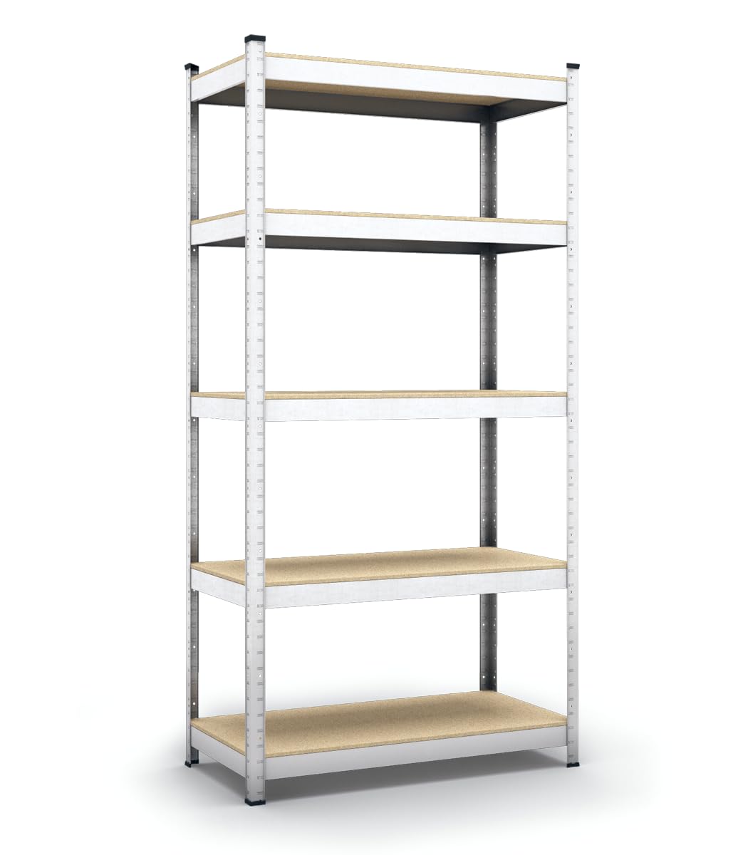 Scaffalatura - Numero di ripiani: 5-200 x 100 x 40 cm - Capacità di carico dei ripiani: 175 kg - Ripiani - Scaffale