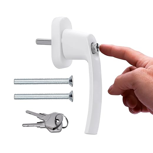 Stahlia abschließbarer Fenstergriff aus Aluminium