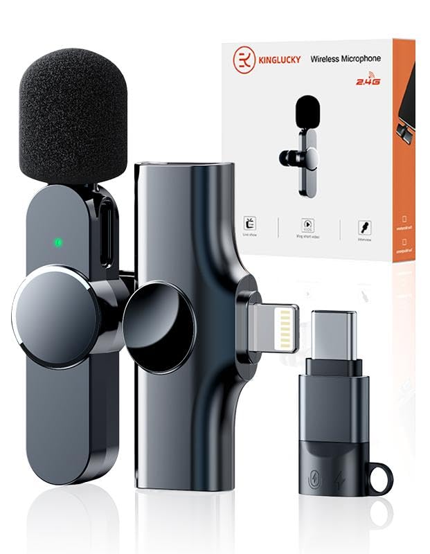 Photo 1 of Wireless Lavalier Microphone for iPhone